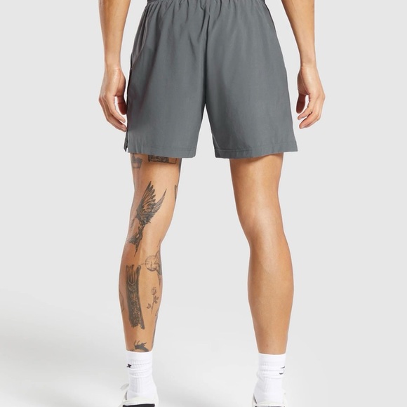 Gymshark Charcoal Athletic Shorts - Picture 7 of 10